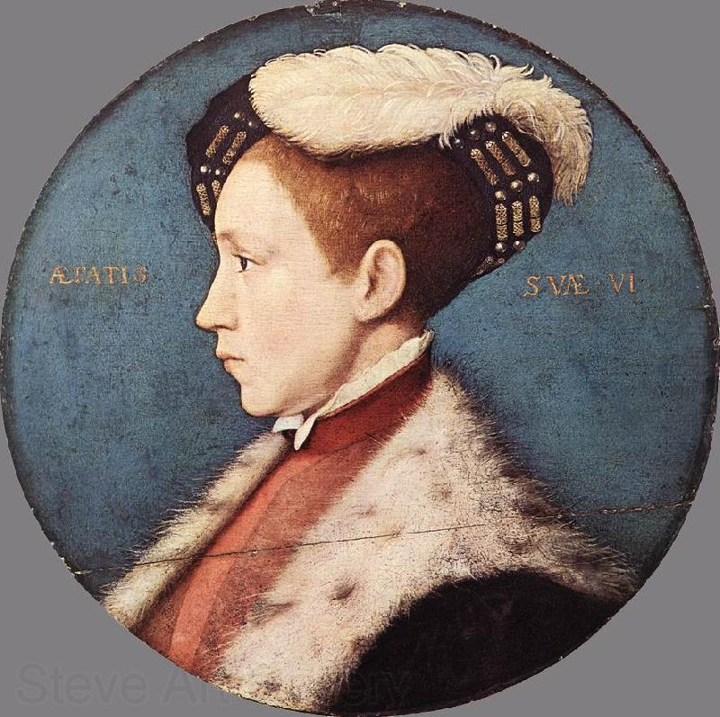 HOLBEIN, Hans the Younger Edward, Prince of Wales d France oil painting art